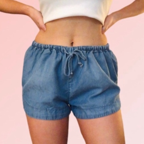 Mossimo Supply Co. Pants - Mossimo | Pull On Loose Denim Shorts